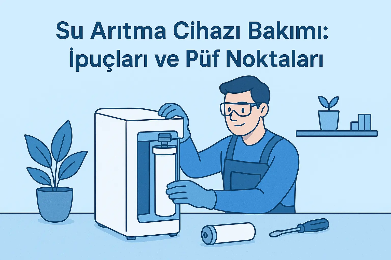 Su Arıtma Sistemlerinde Filtre Değişimi Rehberi
